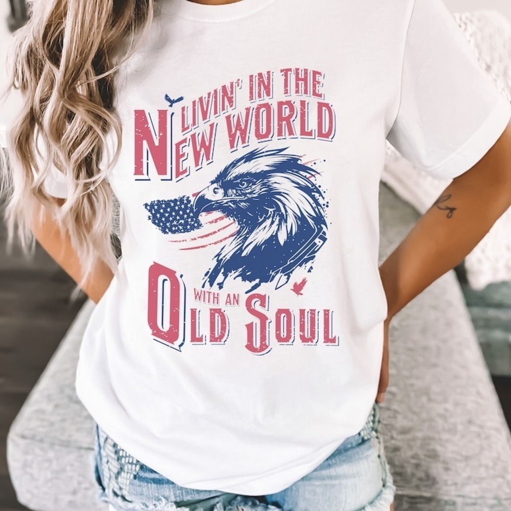 Rich Men North Of Richmond Shirt Living In The New World With An Old Soul Shirt